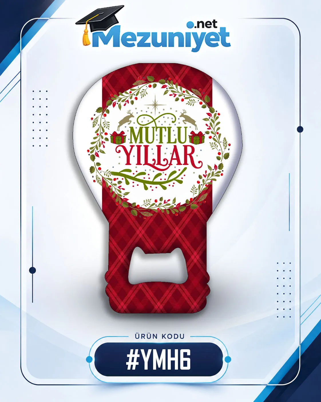 Yılbaşı Magnetleri - YMH6 - Mezuniyet.Net