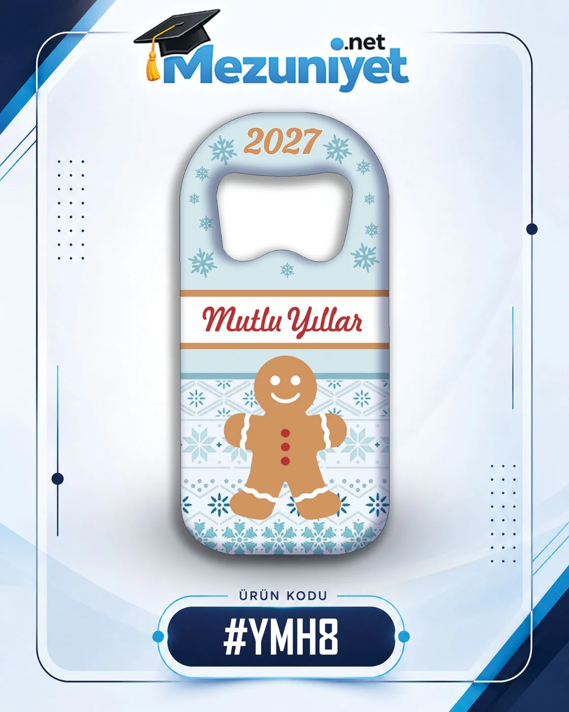Yılbaşı Magnetleri - YMH8 - Mezuniyet.Net