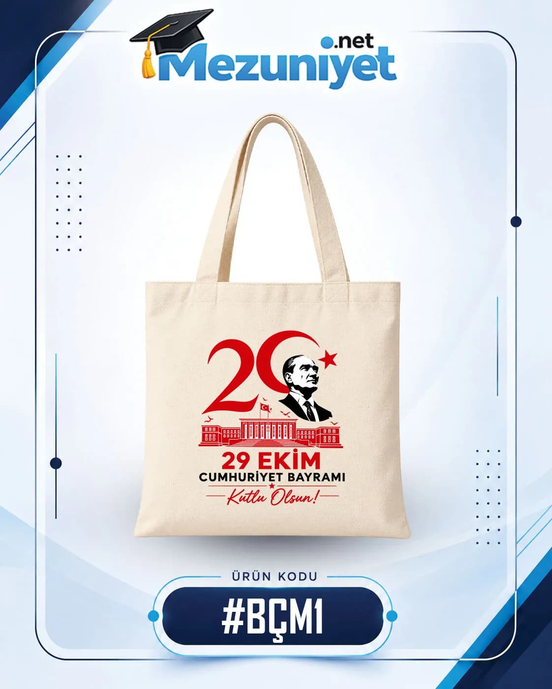 29 Ekim Cumhuriyet Bayramı Özel Hambez Çanta - Mezuniyet.Net