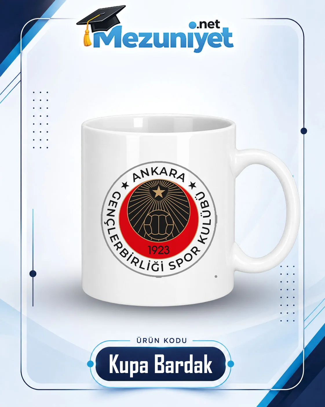 Kupa Bardak - Gençlerbirliği Baskılı - Mezuniyet.Net