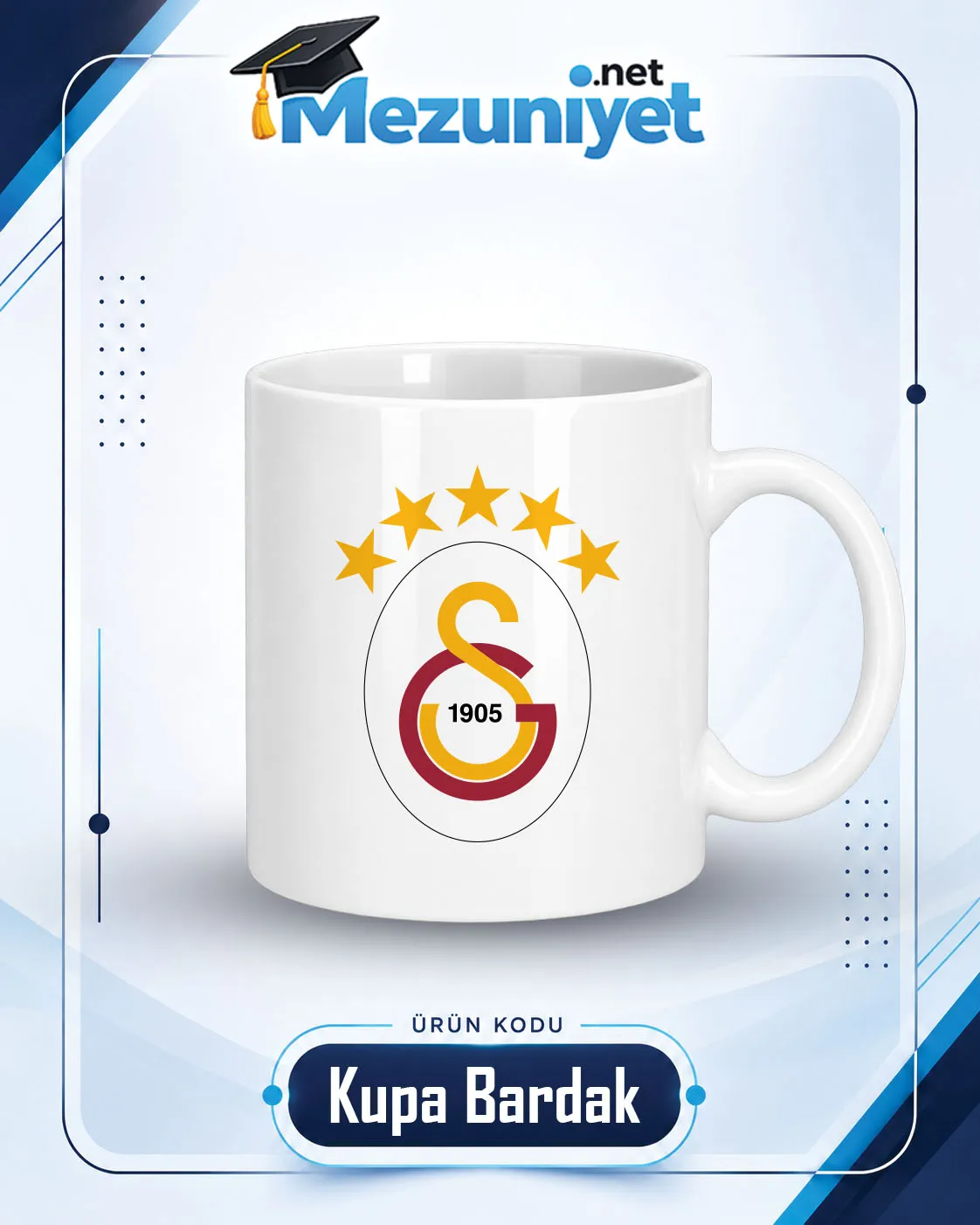 Kupa Bardak - Galatasaray Baskılı - Mezuniyet.Net