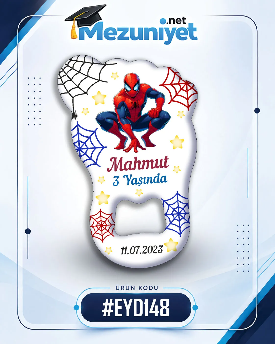 Erkek Yeni Doğan Magnetleri - EYD148 - Mezuniyet.Net