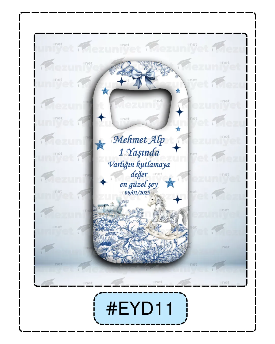 Erkek Yeni Doğan Magnetleri - EYD11 - Mezuniyet.Net