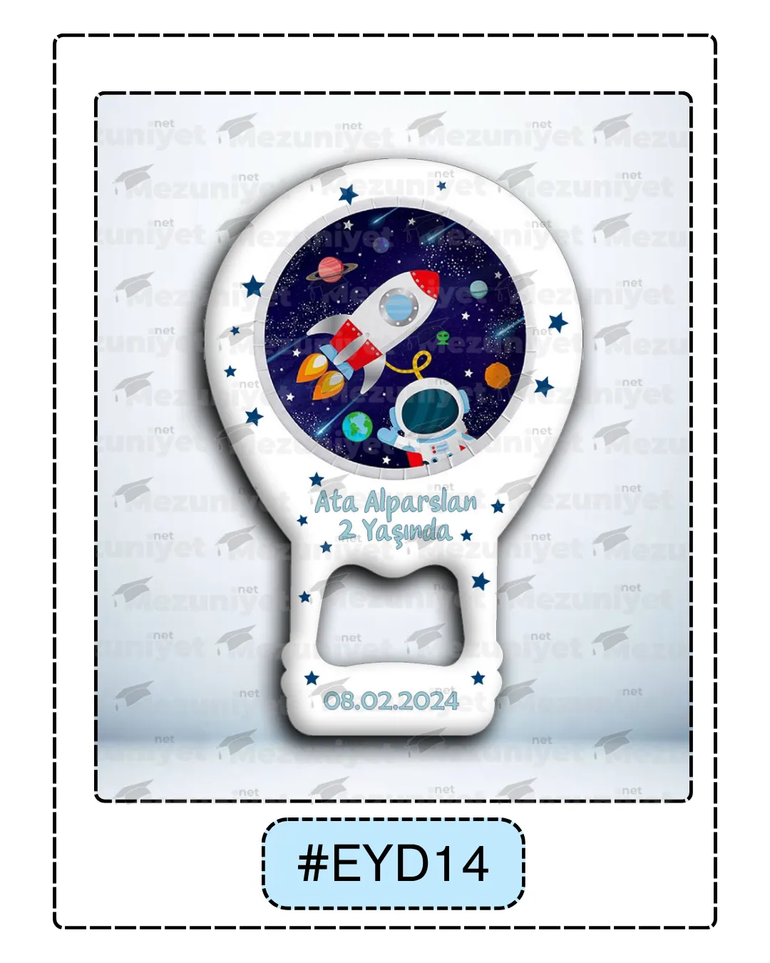 Erkek Yeni Doğan Magnetleri - EYD14 - Mezuniyet.Net