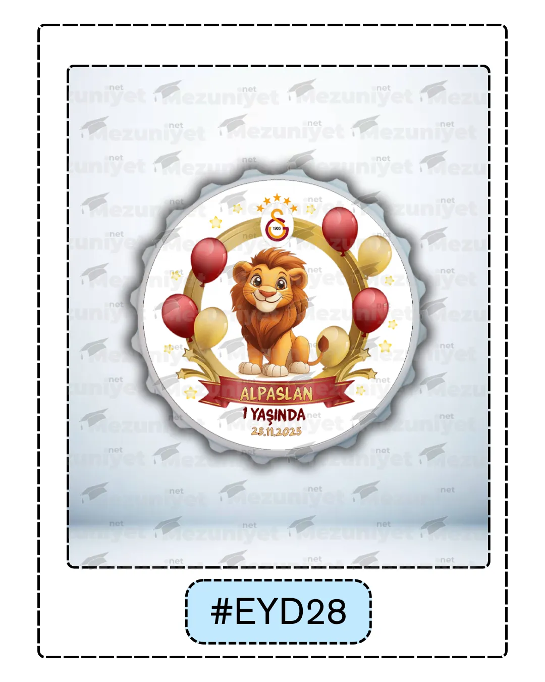 Erkek Yeni Doğan Magnetleri - EYD28 - Mezuniyet.Net