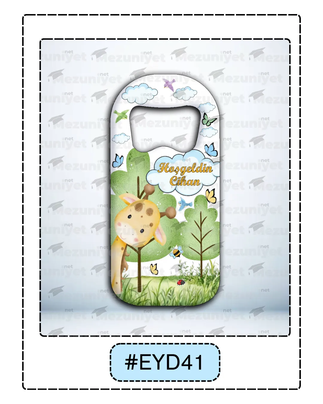 Erkek Yeni Doğan Magnetleri - EYD41 - Mezuniyet.Net