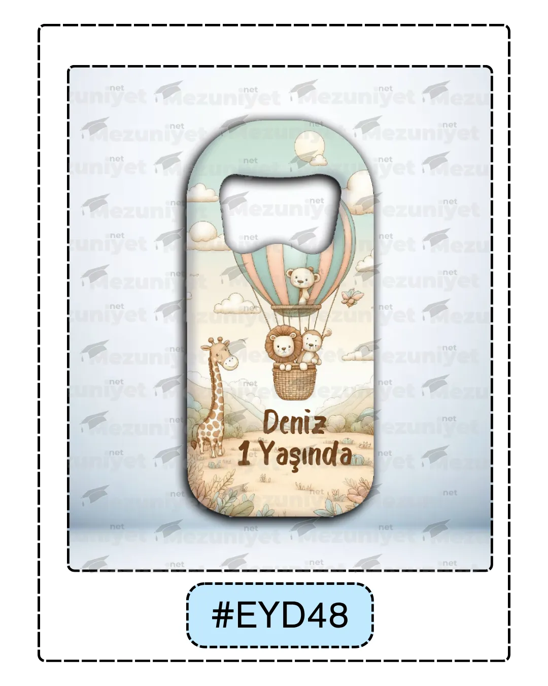 Erkek Yeni Doğan Magnetleri - EYD48 - Mezuniyet.Net