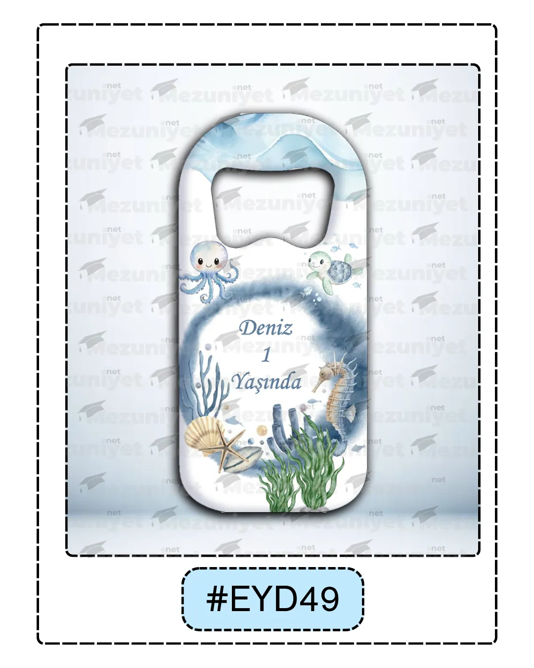 Erkek Yeni Doğan Magnetleri - EYD49 - Mezuniyet.Net