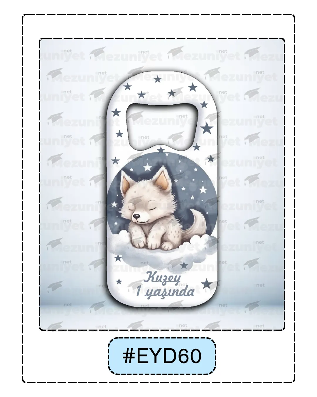 Erkek Yeni Doğan Magnetleri - EYD60 - Mezuniyet.Net