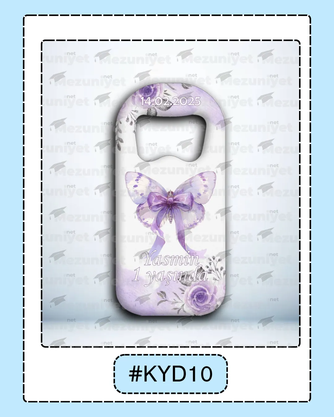 Kız Yeni Doğan Magnet Modeli - KYD10 - Mezuniyet.Net