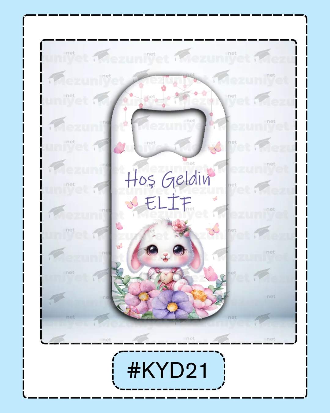 Kız Yeni Doğan Magnet Modeli - KYD21 - Mezuniyet.Net