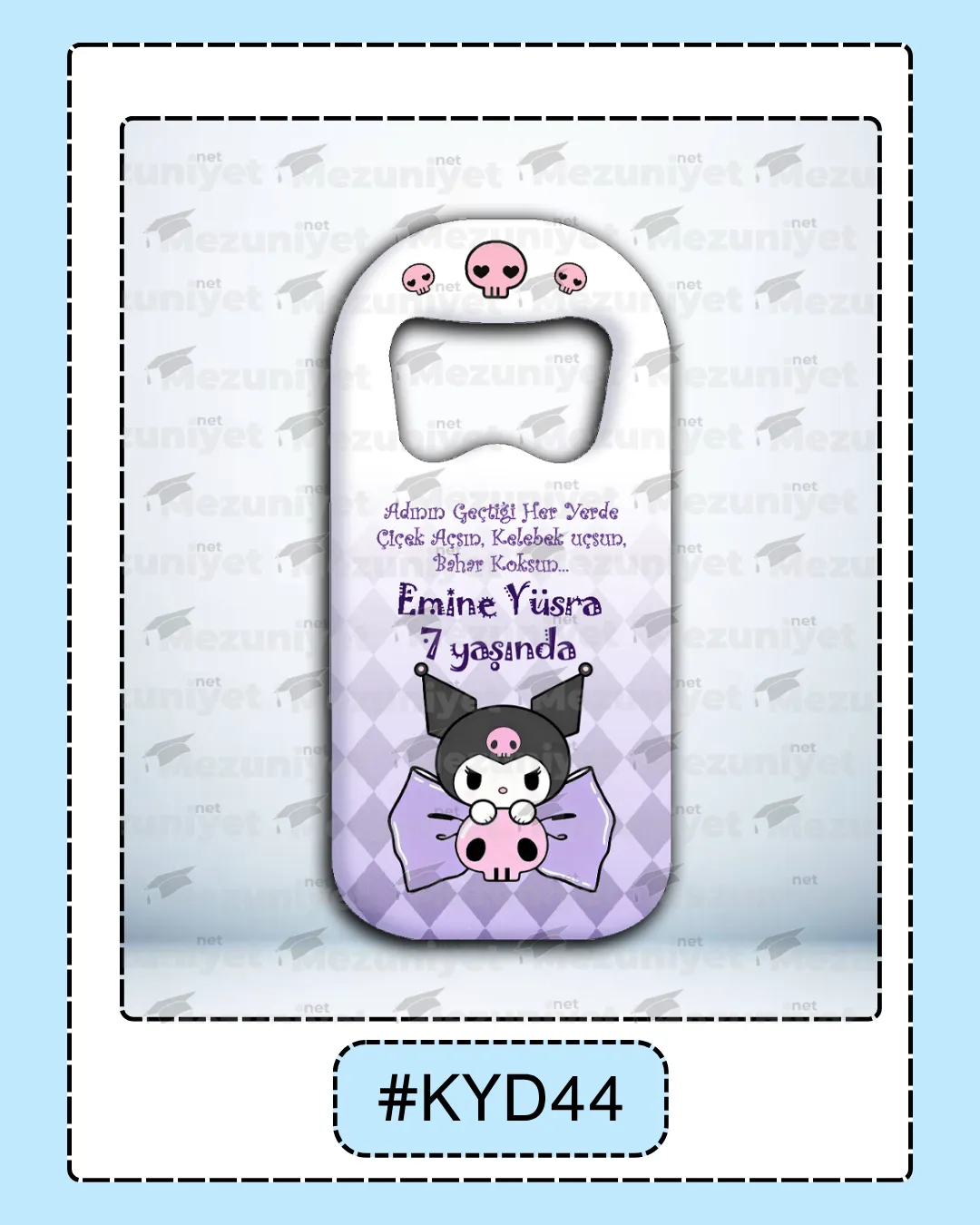 Kız Yeni Doğan Magnet Modeli - KYD44 - Mezuniyet.Net