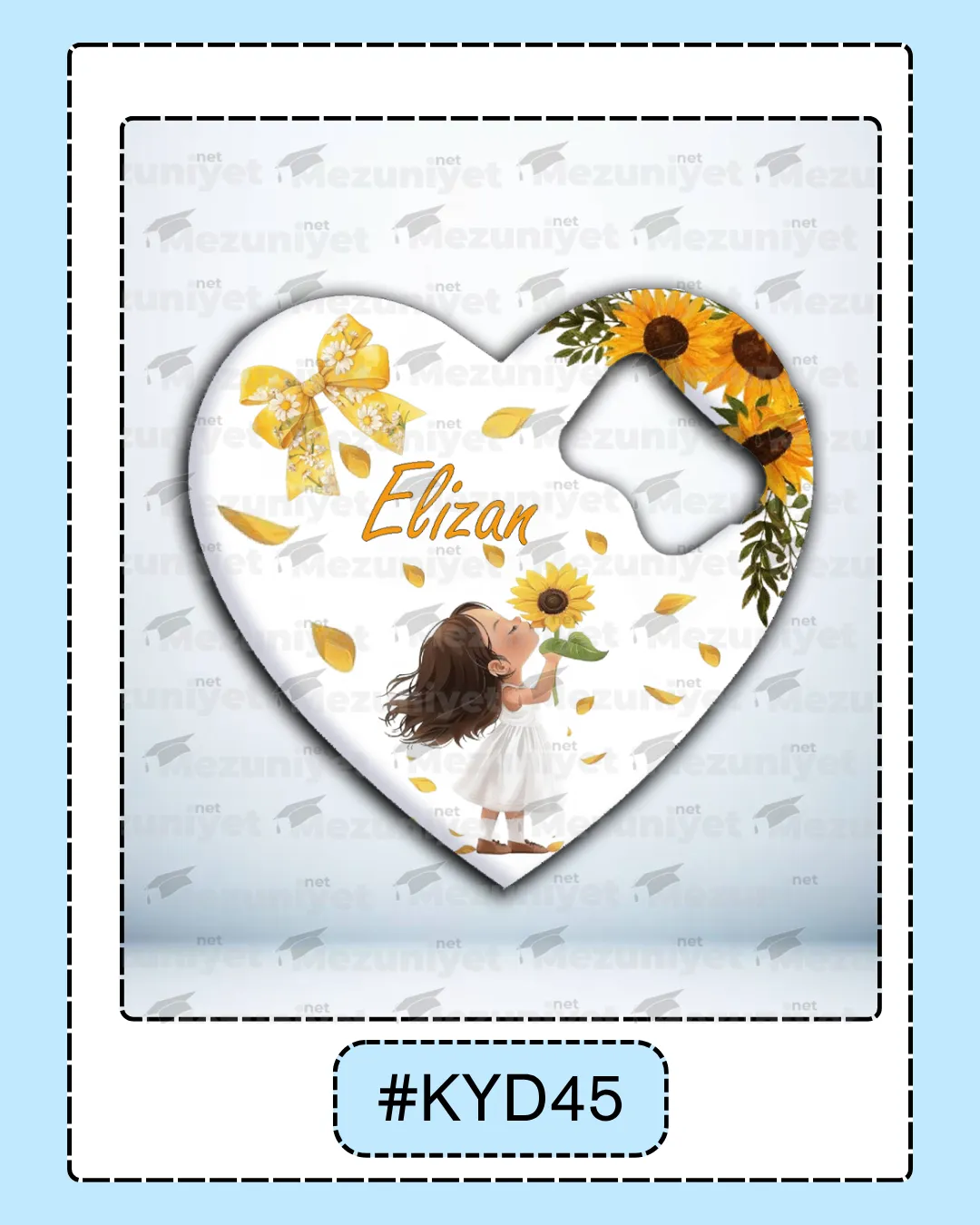Kız Yeni Doğan Magnet Modeli - KYD45 - Mezuniyet.Net