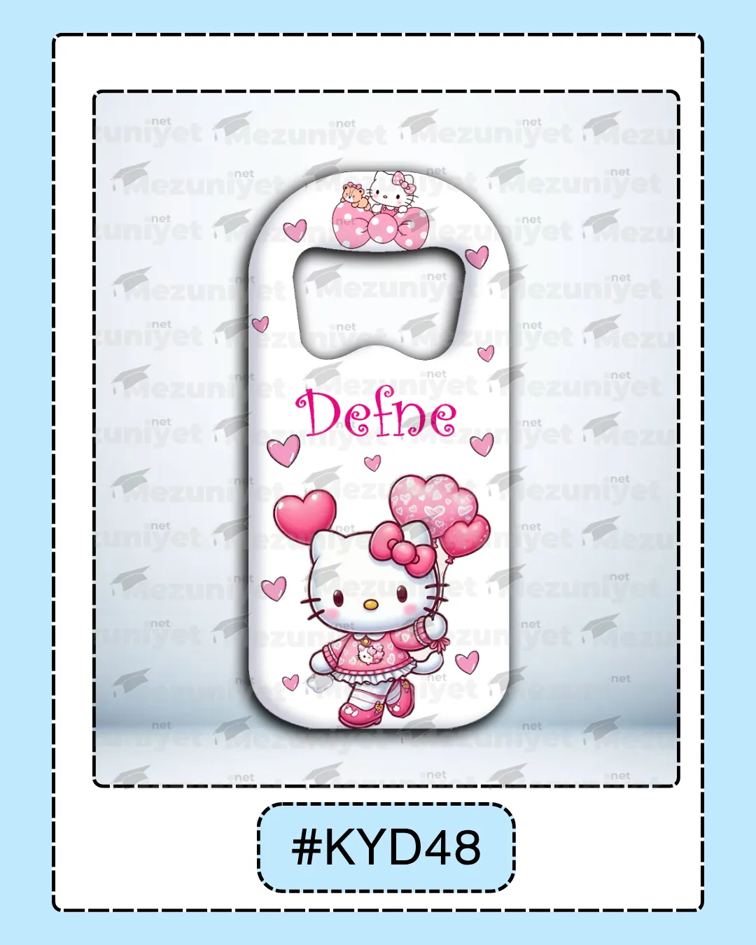 Kız Yeni Doğan Magnet Modeli - KYD48 - Mezuniyet.Net