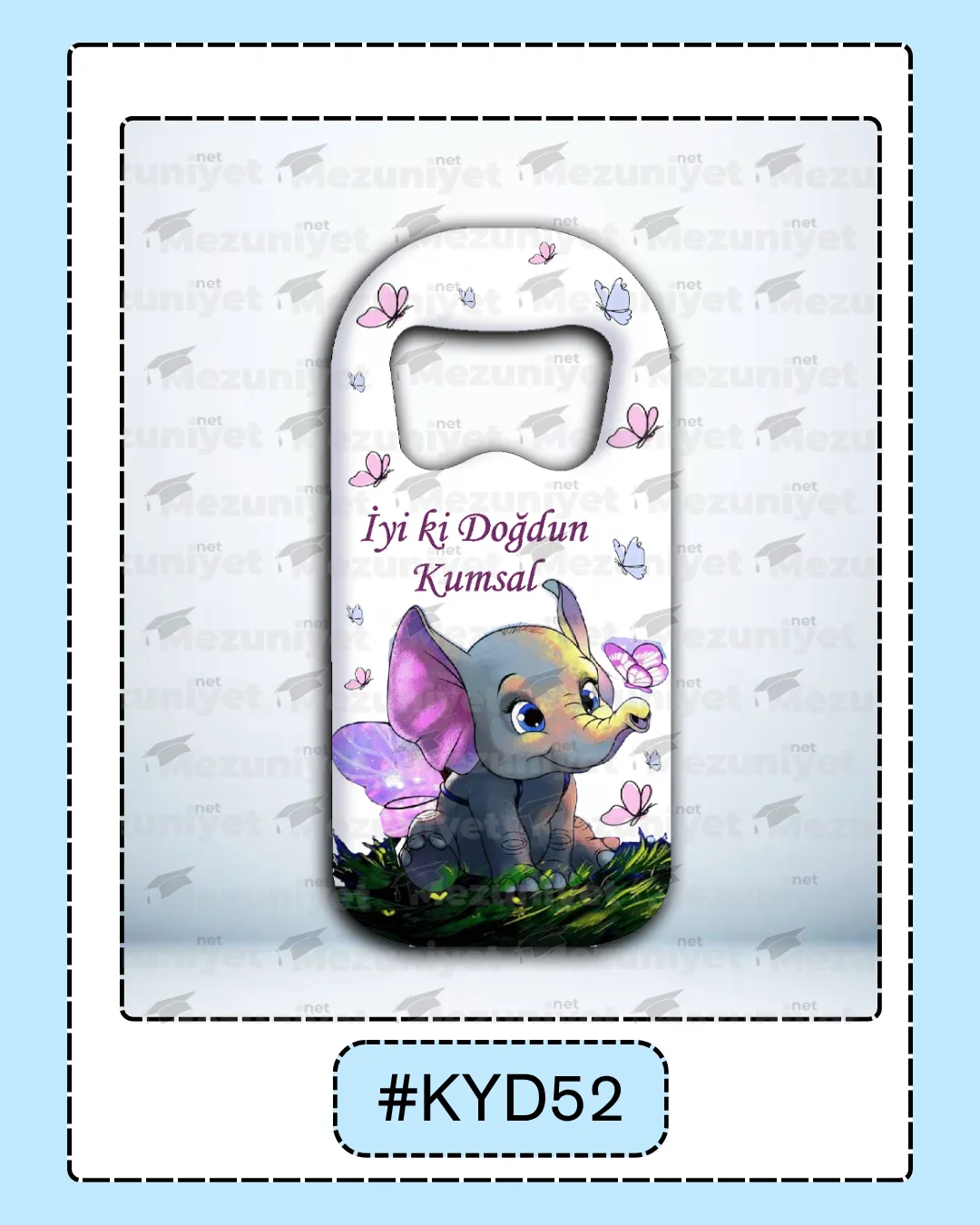 Kız Yeni Doğan Magnet Modeli - KYD52 - Mezuniyet.Net