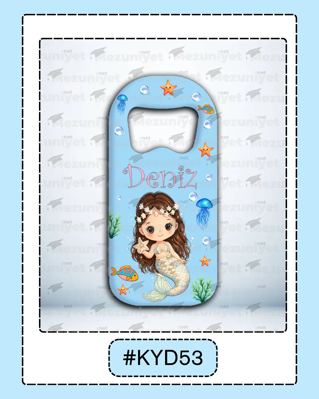 Kız Yeni Doğan Magnet Modeli - KYD53 - Mezuniyet.Net