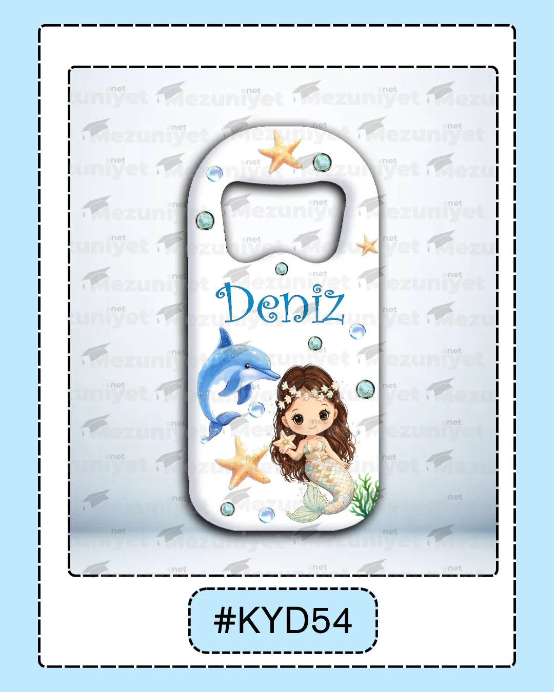 Kız Yeni Doğan Magnet Modeli - KYD54 - Mezuniyet.Net