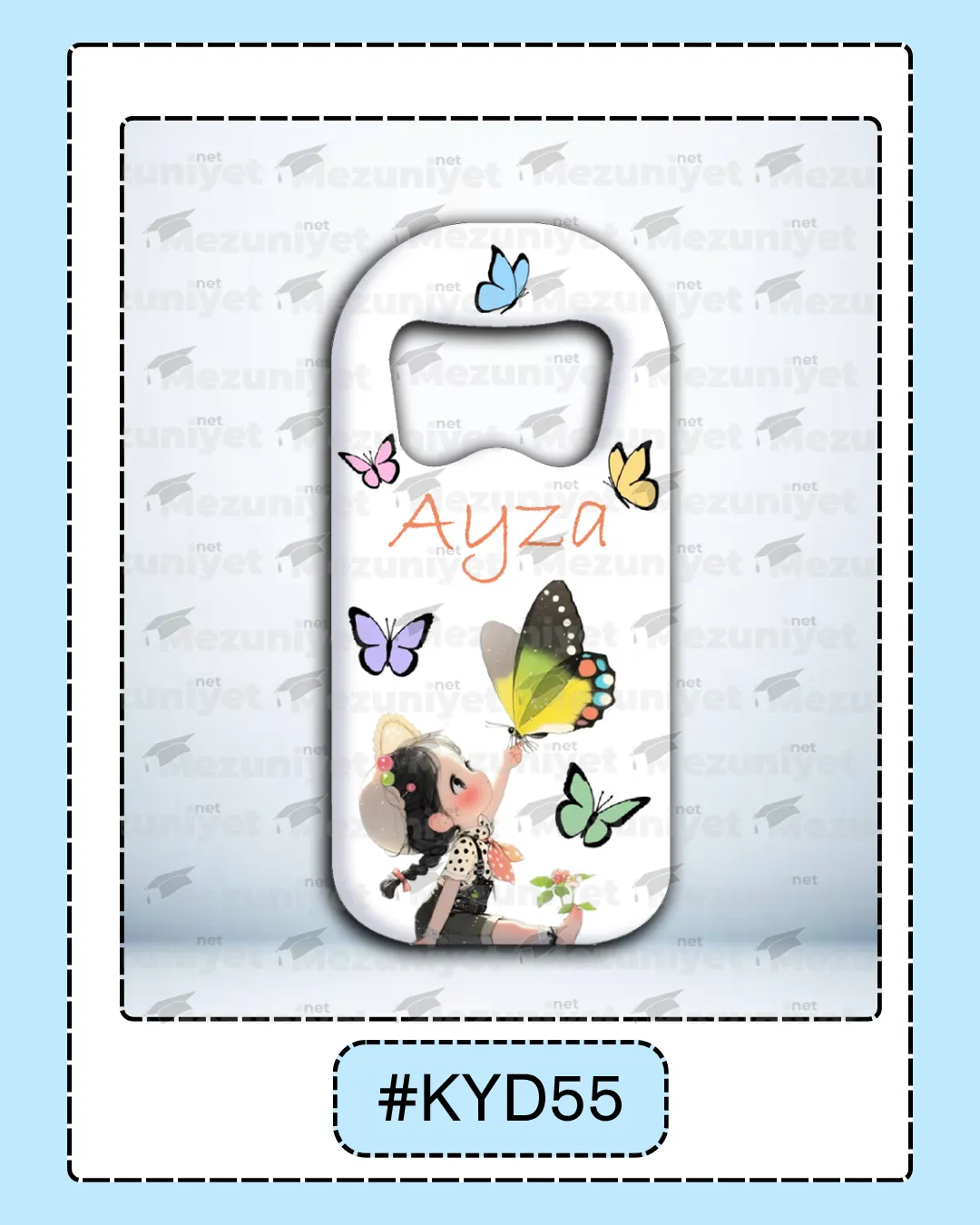 Kız Yeni Doğan Magnet Modeli - KYD55 - Mezuniyet.Net