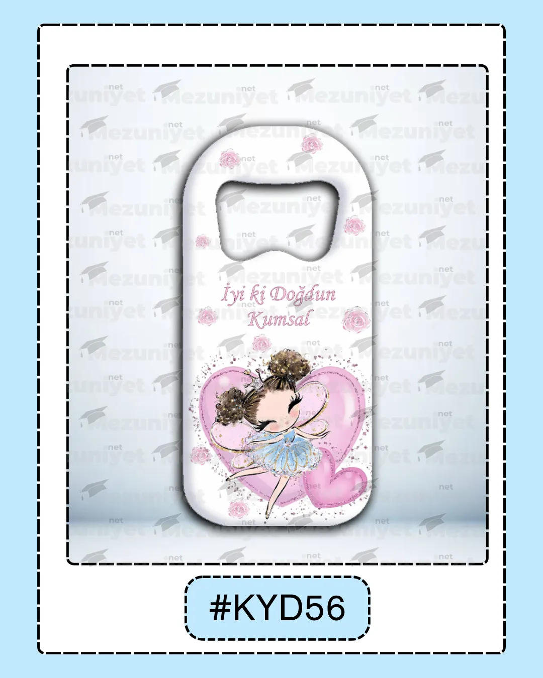 Kız Yeni Doğan Magnet Modeli - KYD56 - Mezuniyet.Net