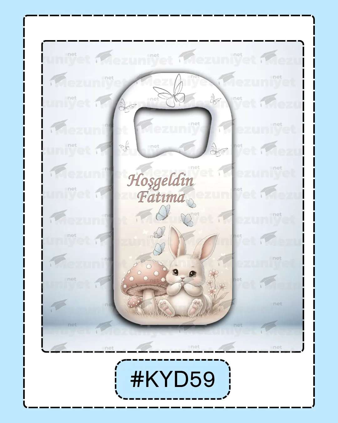 Kız Yeni Doğan Magnet Modeli - KYD59 - Mezuniyet.Net