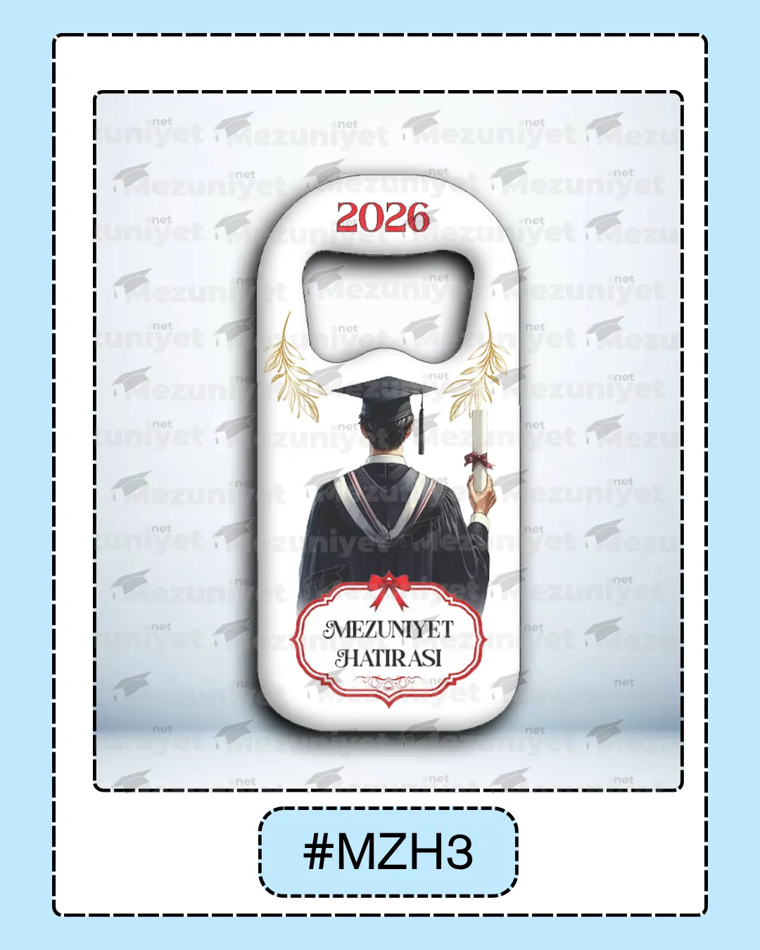 Mezuniyet Hatırası Magnetleri - MZH3 - Mezuniyet.Net
