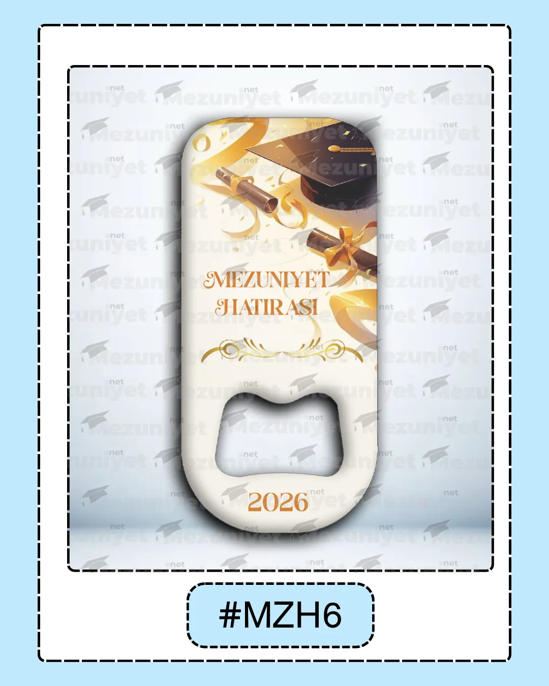 Mezuniyet Hatırası Magnetleri - MZH6 - Mezuniyet.Net