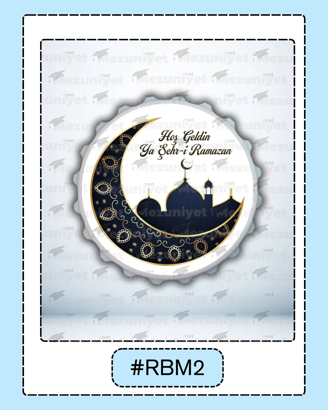 Ramazan Bayramı Magnetleri - RBM2 - Mezuniyet.Net