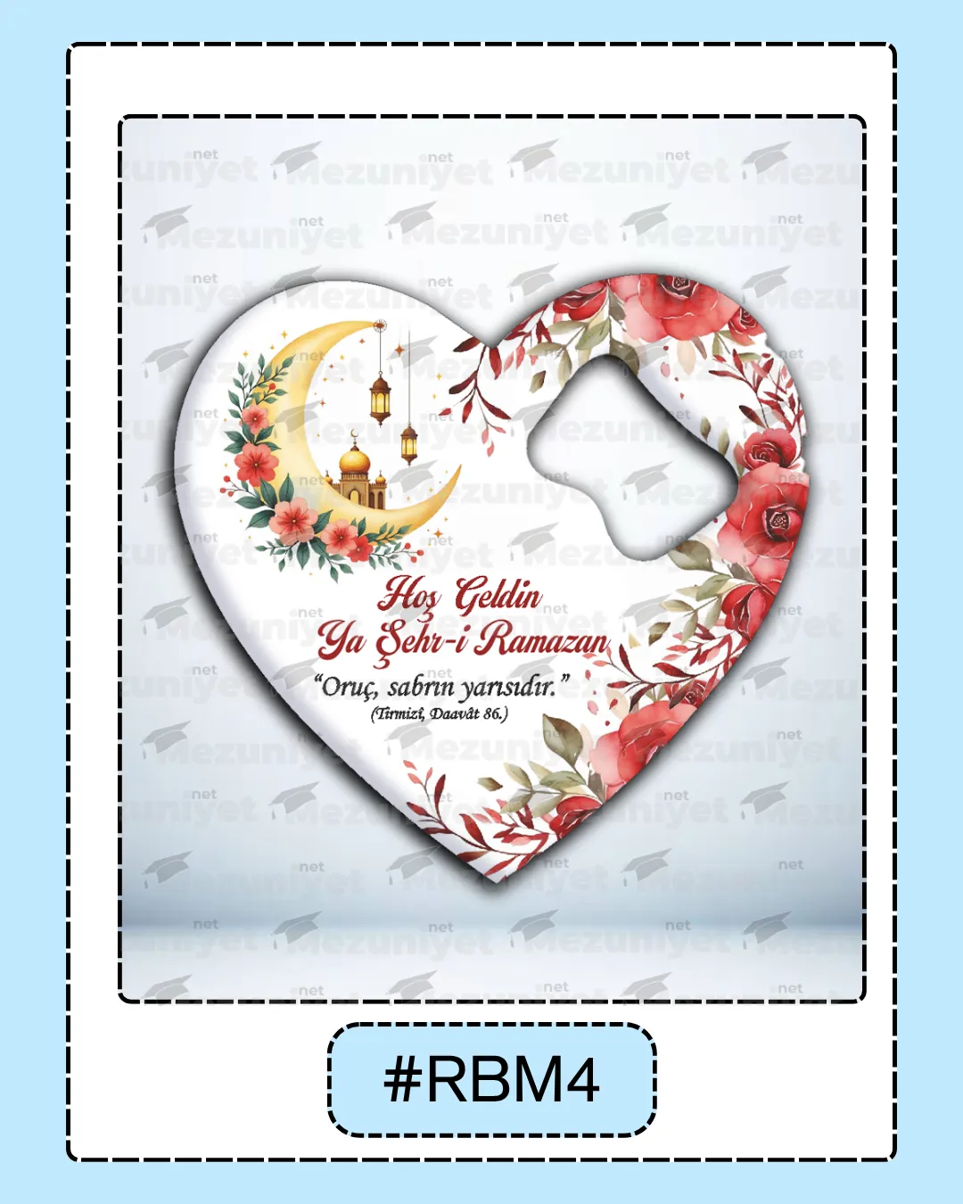 Ramazan Bayramı Magnetleri - RBM4 - Mezuniyet.Net
