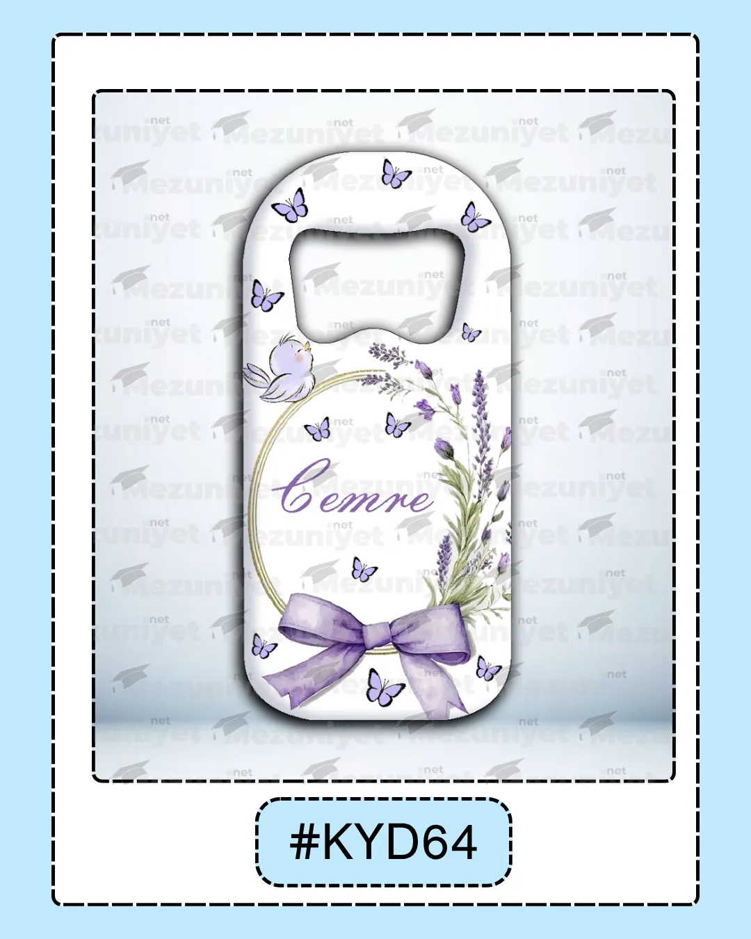 Kız Yeni Doğan Magnet Modeli - KYD64 - Mezuniyet.Net