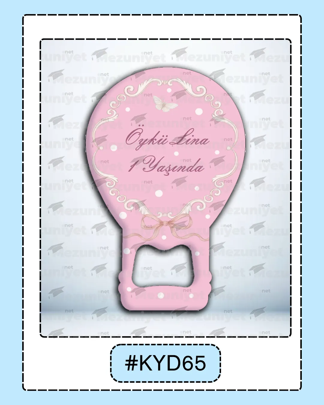 Kız Yeni Doğan Magnet Modeli - KYD65 - Mezuniyet.Net
