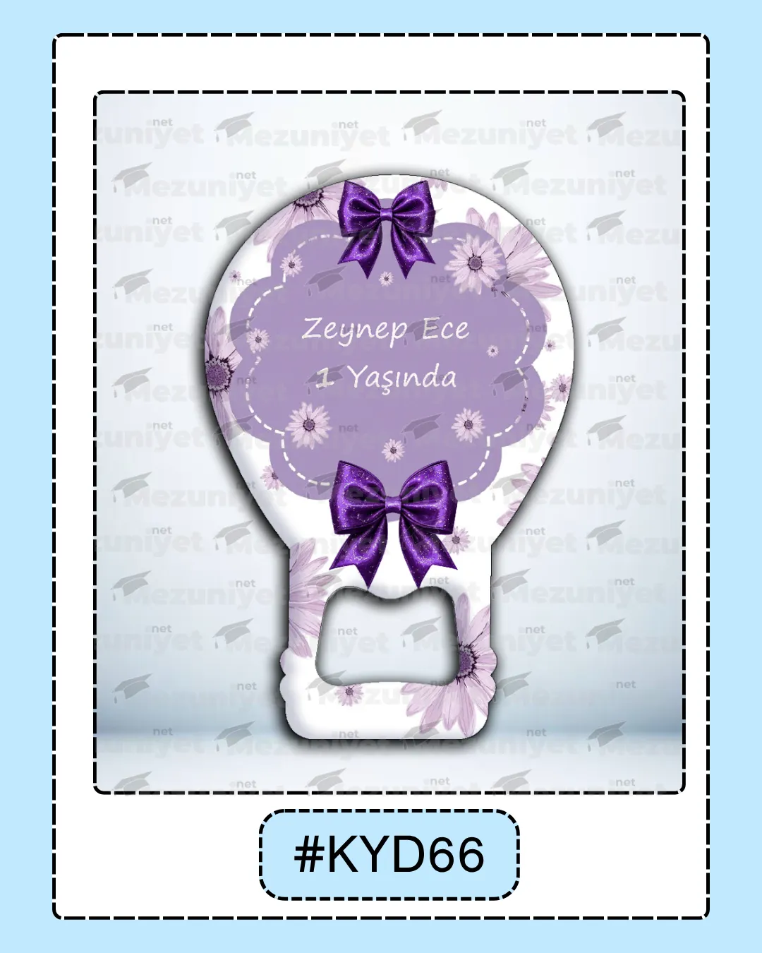 Kız Yeni Doğan Magnet Modeli - KYD66 - Mezuniyet.Net