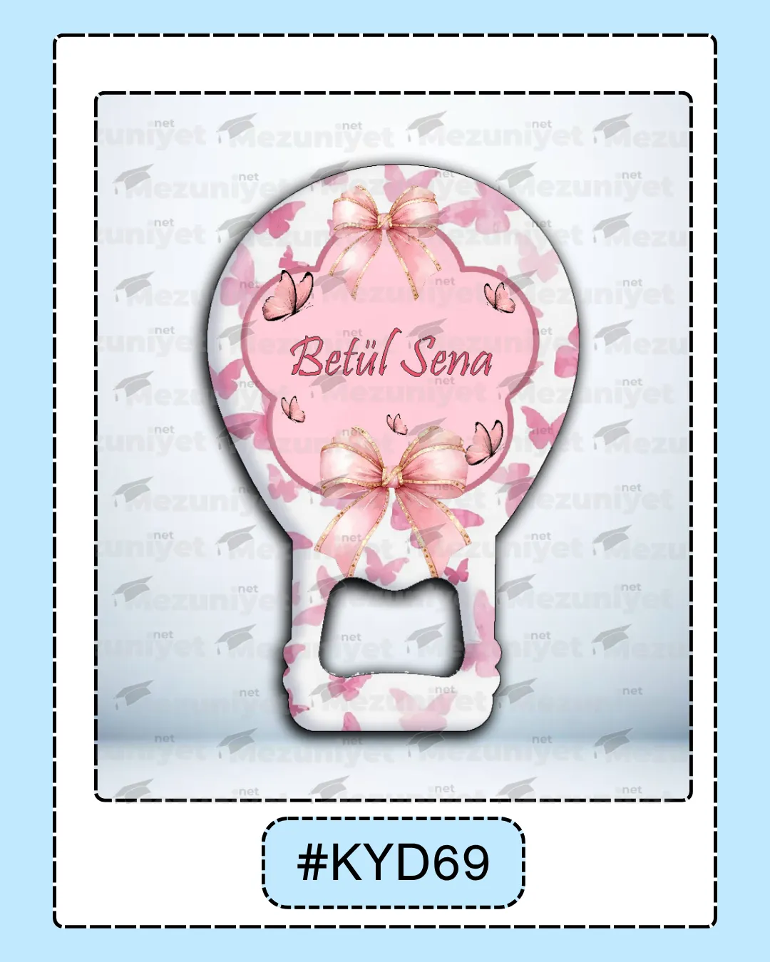 Kız Yeni Doğan Magnet Modeli - KYD69 - Mezuniyet.Net