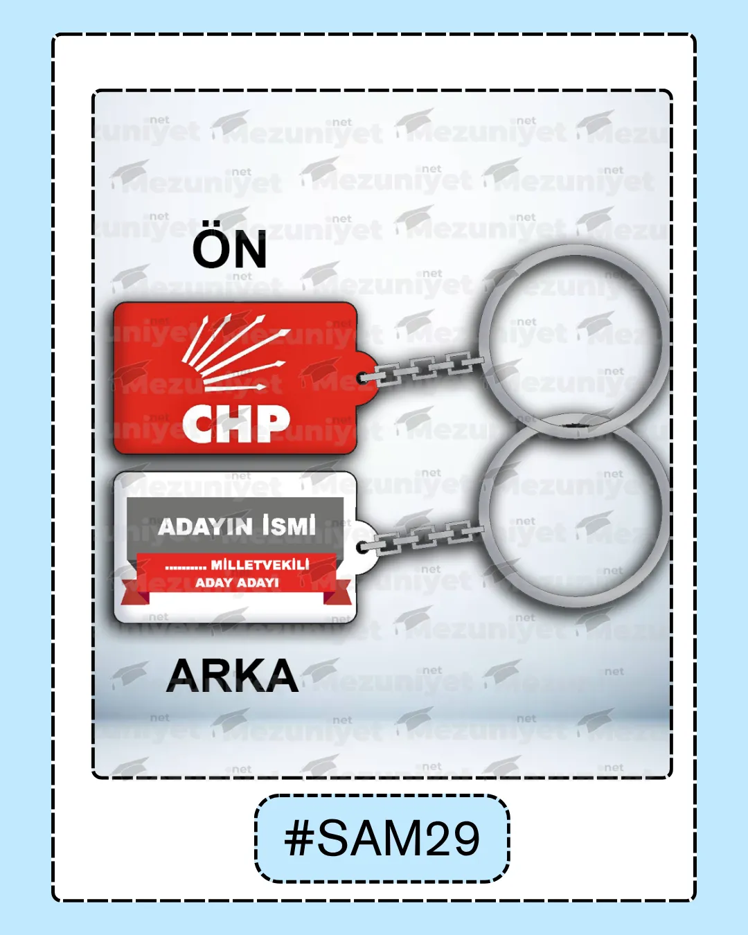 Seçin Promosyon Anahtarlıkları - SAM2 - Mezuniyet.Net
