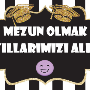 Mezuniyet konuşma balonu 3